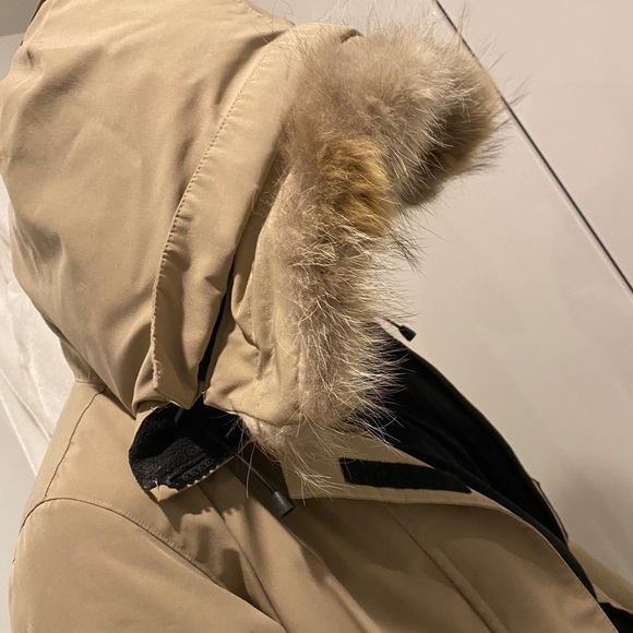 Victoria Parka Canada Goose Winter Coat Nude Tan - Picture 4 of 6